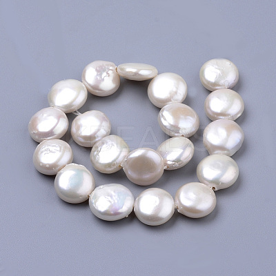 Natural Baroque Pearl Keshi Pearl Beads Strands PEAR-S012-28-1