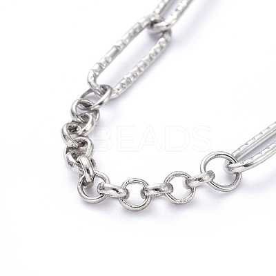 Chain Necklaces NJEW-JN02766-1