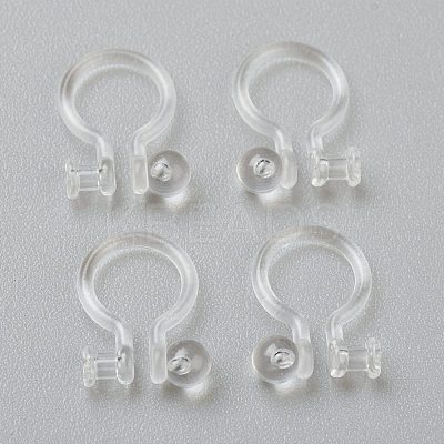 Plastic Clip-on Earring Findings KY-P001-10A-1