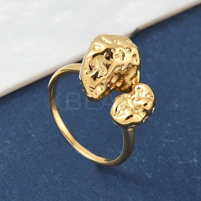304 Stainless Steel Open Cuff Rings RJEW-S627-01A-G-1