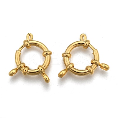 304 Stainless Steel Spring Ring Clasps STAS-H558-29G-1