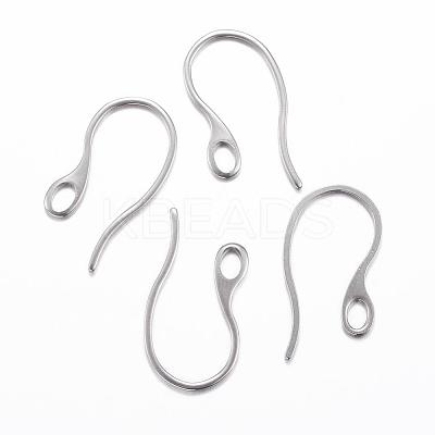 Tarnish Resistant 304 Stainless Steel Earring Hooks STAS-H383-28P-1