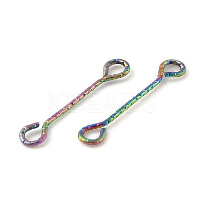 Ion Plating(IP) 316 Surgical Stainless Steel Eye Pins STAS-M316-01B-RC-1