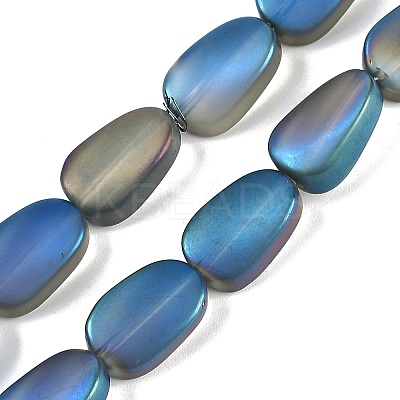 Electroplate Glass Beads Strands EGLA-C009-01B-FR01-1