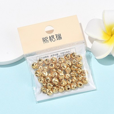 SHEGRACE Brass Spacer Beads XGRPCF871-179G-1