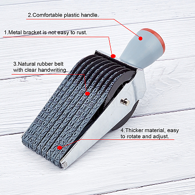 Plastic Stamps DIY-WH0190-45-1