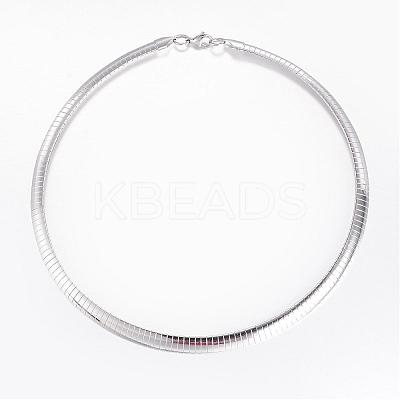 Non-Tarnish 304 Stainless Steel Necklaces NJEW-D274-04P-1