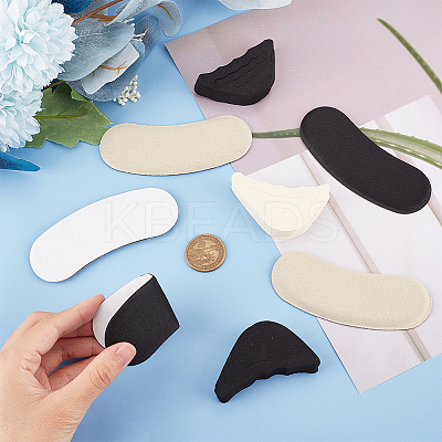 8 Sets 2 Colors EVA Foam Anti-wear Forefoot Insole Pads FIND-GF0004-47-1