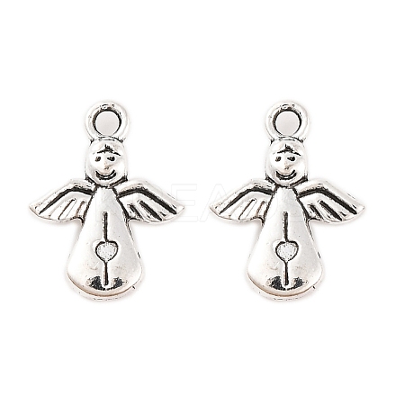 Tibetan Style Alloy Pendants TIBEP-S299-37AS-RS-1