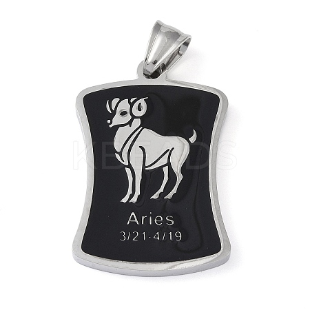 304 Stainless Steel Pendants LS-STAS-O008-01C-1