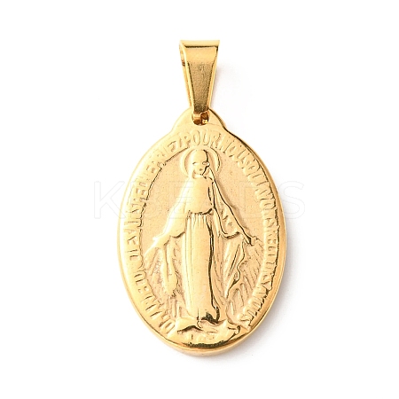 Ion Plating(IP) 304 Stainless Steel Pendants STAS-F223-43G-1