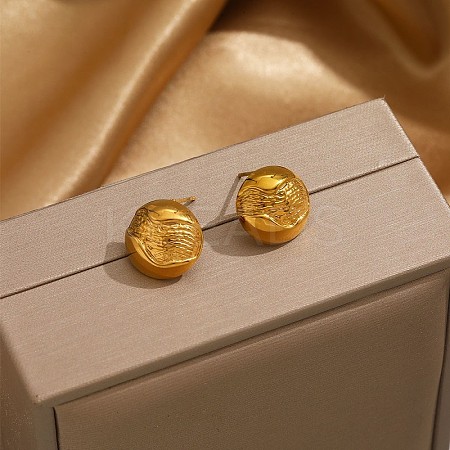 304 Stainless Steel Stud Earrings WG8DFB4-02-1
