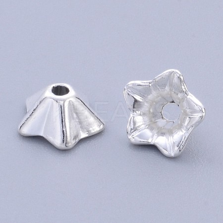 Tibetan Style Alloy Bead Caps LS-K08T9021-1