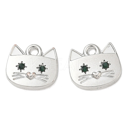 Alloy Rhinestone Pendants FIND-D044-21P-03-1