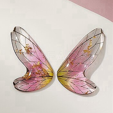 Gradient Color Transparent Resin Pendants LS-RESI-TAC0019-06F-1