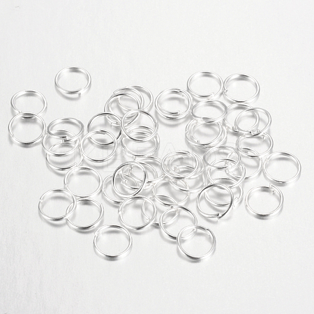 Iron Open Jump Rings IFIN-A018-4mm-S-1