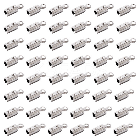304 Stainless Steel Folding Crimp Ends X1-STAS-P107-07P-1