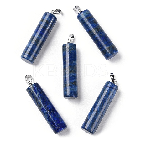 Natural Lapis Lazuli Dyed Pendants G-E603-02P-02-1