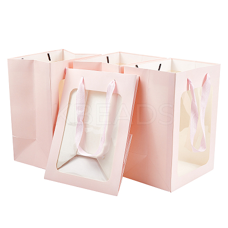Kraft Paper Bags with Handle AJEW-BC0001-55A-D-1