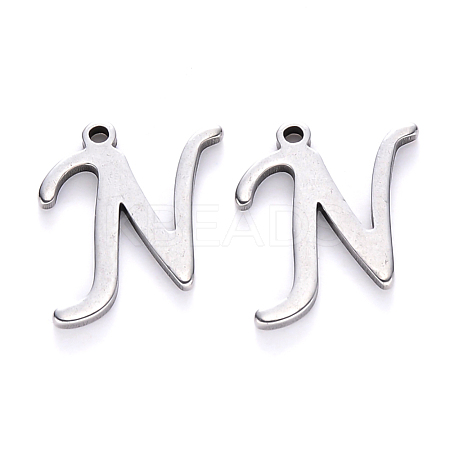 Tarnish Resistant 201 Stainless Steel Charms STAS-R105-N-1
