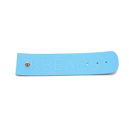 Adjustable Imitation Leather Napkin Rings AJEW-TAC0031-01A-1