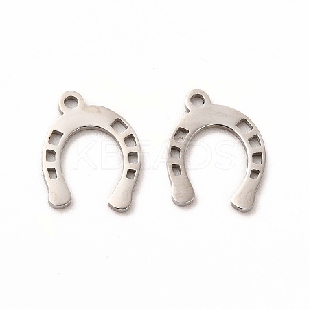 Non-Tarnish 201 Stainless Steel Charms STAS-E188-05P-1