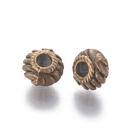 Tibetan Style Spacer Beads TIBEB-Q39-AB-FF-1