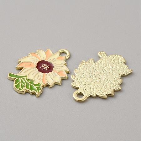 Alloy Enamel Pendants ENAM-WH0063-07D-1