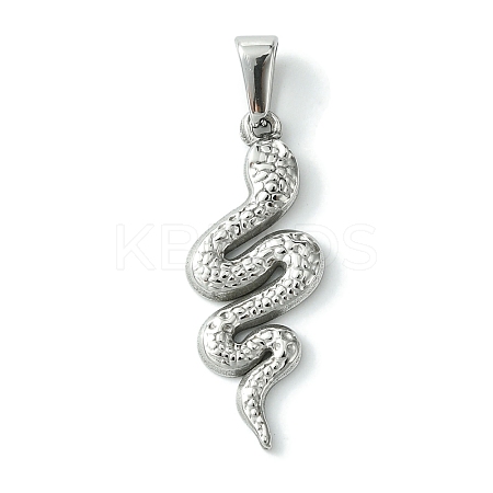 Non-Tarnish 304 Stainless Steel Pendants STAS-L275-01E-P-1