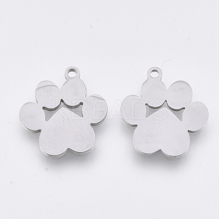 Non-Tarnish 201 Stainless Steel Pendants STAS-T044-122P-1