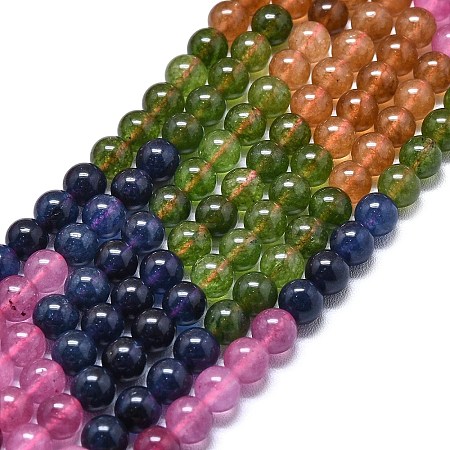 Natural Malaysia Jade Beads Strands G-L645-C01-4mm-11-1