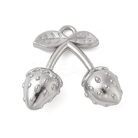 304 Stainless Steel Pendants LS-STAS-K312-08D-P-1