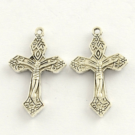 Tibetan Style Zinc Alloy Pendants TIBEP-Q033-48-1