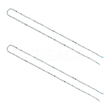 2 Strands Natural Flower Amazonite Beads Strands G-FI0001-05-1