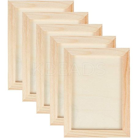 Wooden Painting Frames TOOL-WH0118-18-1