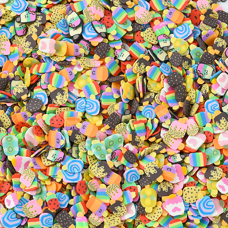Handmade Polymer Clay Cabochons CLAY-CJC0014-04-1