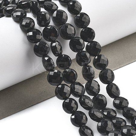 Natural Black Tourmaline Beads Strands G-C179-A41-03-1