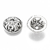 Tibetan Style Alloy Bead Caps TIBE-N006-05AS-LF-2