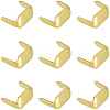 180Pcs Rectangle Brass Belt Loop Fastener KK-CY0001-12G-7
