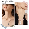 16Pcs 8 Styles Natural & Synthetic Mixed Gemstone Pendants G-YW0002-35-6