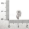 925 Sterling Silver Snap on Bails STER-D300-17P-01-3