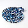 Electorplated Glass Beads EGLA-E006-3N-2