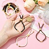 12Pcs 3 Colors Nylon Cords Bracelet Makings Fit for Connector Charms AJEW-YW0001-40C-4