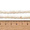 Natural Cultured Freshwater Pearl Beads Strands PEAR-I007-01P-03A-5