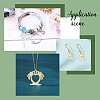 16Pcs 4 Style 201 Stainless Steel Pendants STAS-DC0002-73-5
