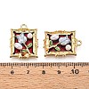 Alloy Enamel Pendants FIND-M060-09C-G01-3