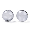 Transparent Blow High Borosilicate Glass Globe Beads GLAA-T003-09G-2