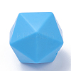 Food Grade Eco-Friendly Silicone Focal Beads LS-SIL-T048-17mm-07-1