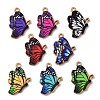 Alloy Enamel Pendants ENAM-B054-09G-1