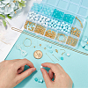 DIY Glass Beaded Bracelets & Earrings Jewelry Making Kit DIY-SP0001-20E-3